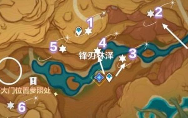 原神忧昙花 6个优昙花位置