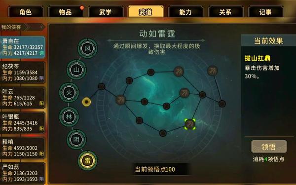仙之侠道血牙加点,侠之道加点攻略