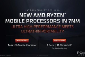 CES 2020 AMD发多款新品 3990X携移动端Zen2大杀四方