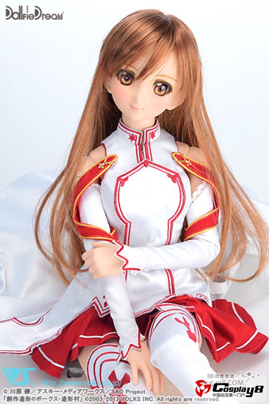Volks推出《刀剑神域》亚丝娜DD娃