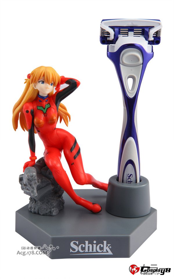 《Schick×EVA 剃须刀》2013年新企划启动