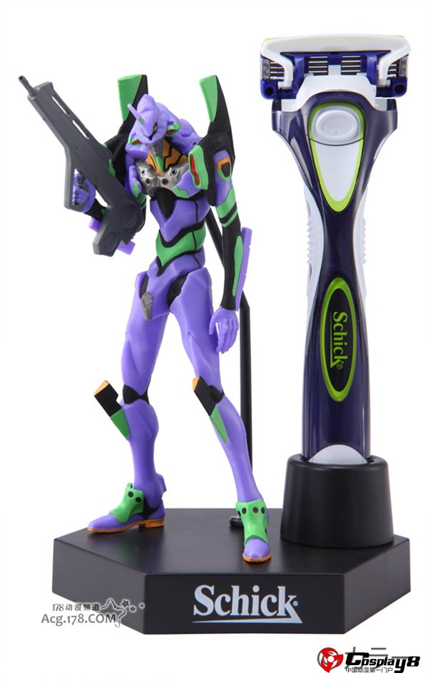 《Schick×EVA 剃须刀》2013年新企划启动