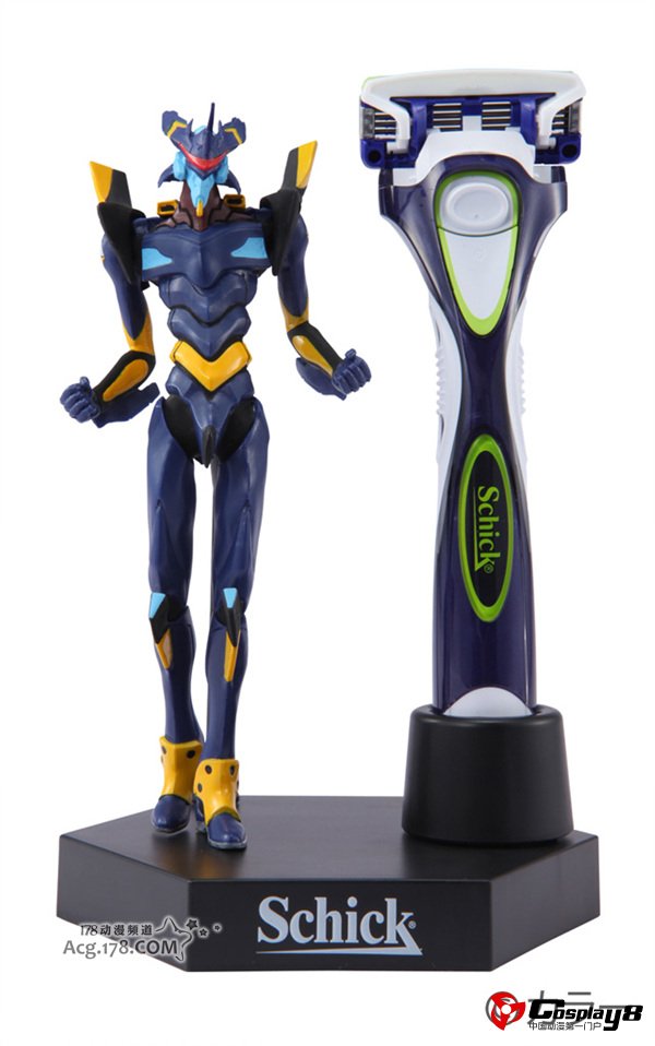 《Schick×EVA 剃须刀》2013年新企划启动