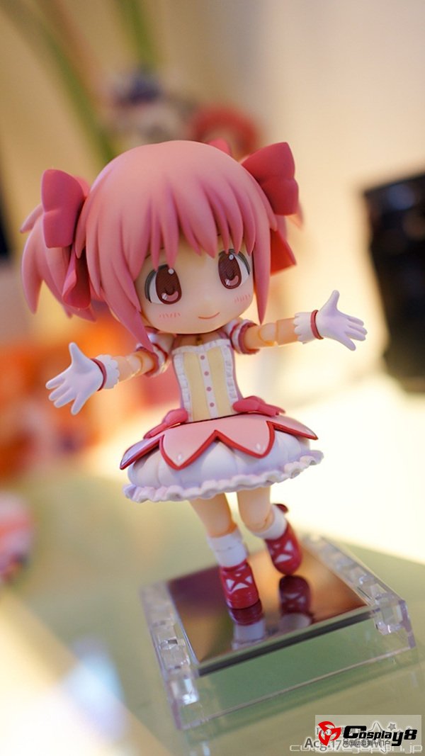剧场版《魔法少女小圆》鹿目圆香Q版黏土小人展示