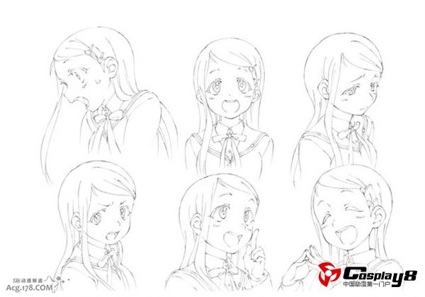 《斯特拉女子学院高等科C3部》动画人设线图公开