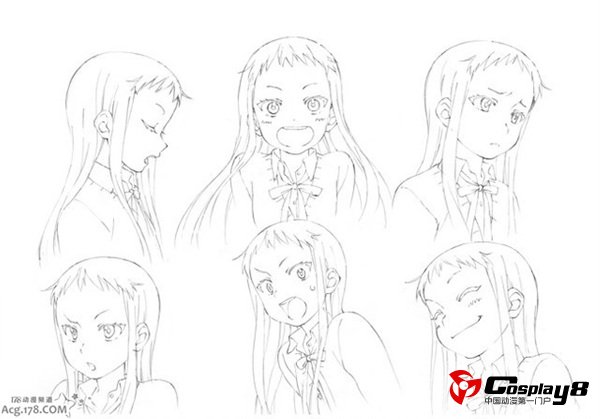 《斯特拉女子学院高等科C3部》动画人设线图公开