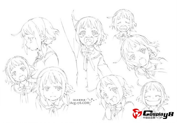 《斯特拉女子学院高等科C3部》动画人设线图公开