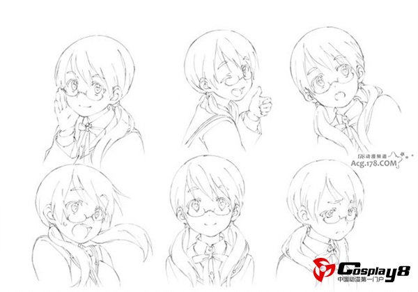 《斯特拉女子学院高等科C3部》动画人设线图公开