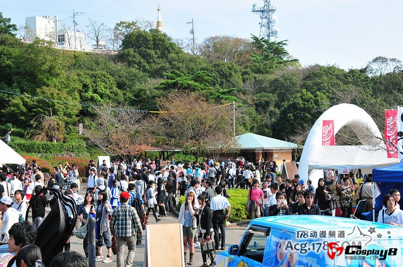 日本德岛动漫祭痛车展