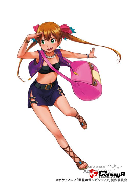 《翠星的Gargantia》动画主视觉图和人设图公开