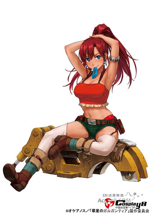 《翠星的Gargantia》动画主视觉图和人设图公开