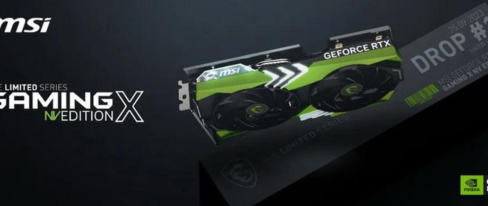 微星限量版开山之作,GeForce RTX GAMING X 8G NV EDITION耀世登场