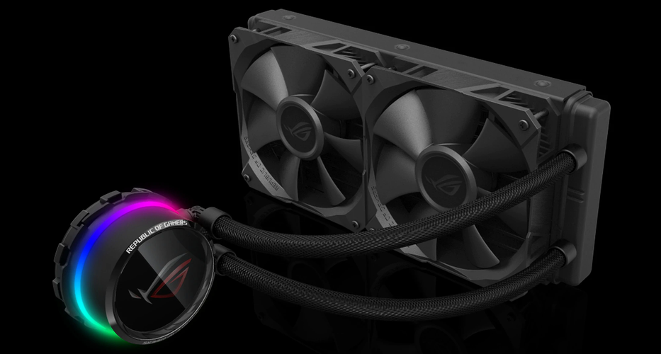 ROG信仰盛会 ROG CPU水冷散热器强势吸睛