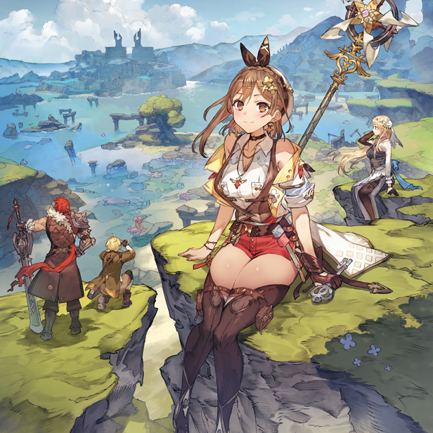 莱莎的炼金工房3官方中文本体+1.7.0+17DLCXCI原版